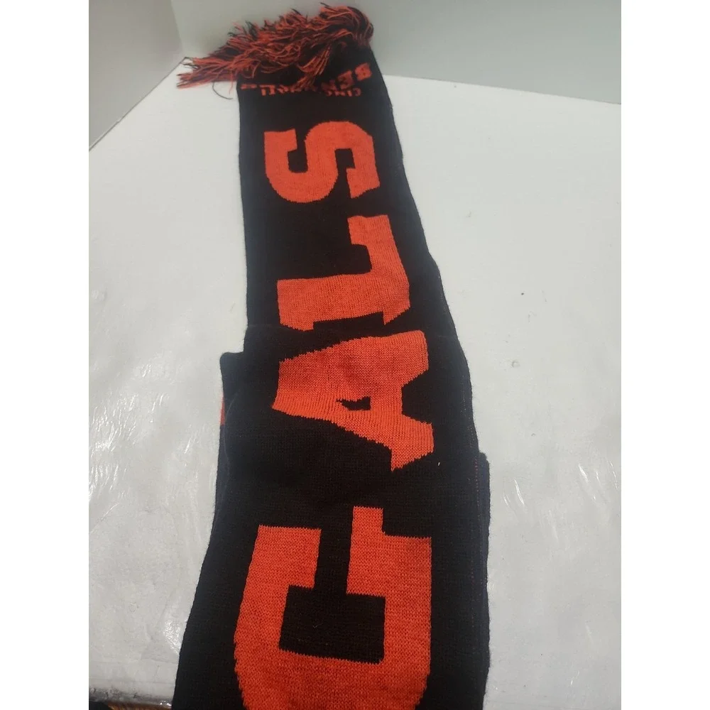 Cincinnati Bengals Knitted Hat And Scarf Set